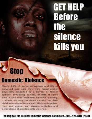Preview of domestic violence poster